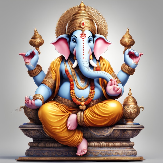 Lord Ganpati image for Ganesh Chaturthi festival in India