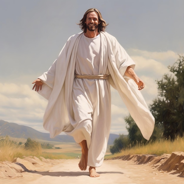 Иллюстрация Господа Иисуса Христа