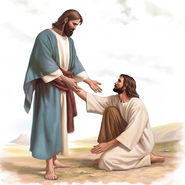 The Lord Jesus Christ illustration