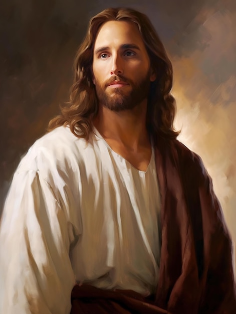 Premium AI Image | The Lord Jesus Christ illustration