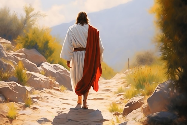 premium-photo-the-lord-jesus-christ-illustration