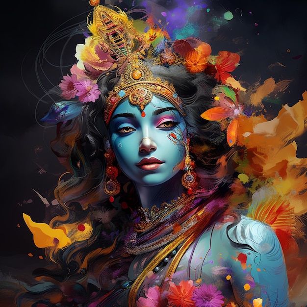 Lord Krishna Ai Images Lord Krishna Painting Lord Krishna Images Lord Krishnas Векторный иллюстратор