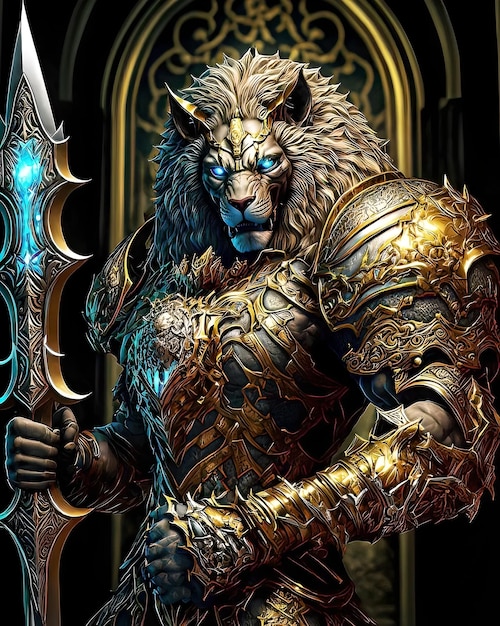 The Lord of the Metal Lion Warriors