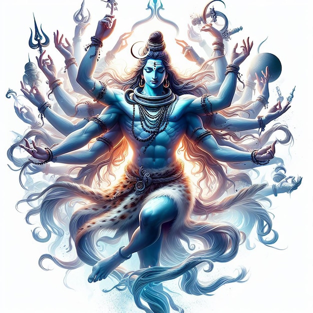 Lord Shiva 3D ウォールペーパー バナー マハデブ アイ