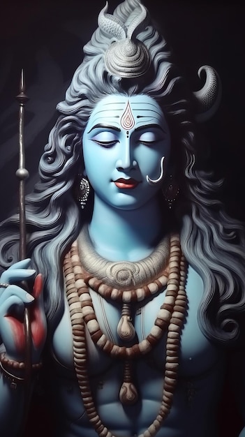 Lord Shiva generatieve AI