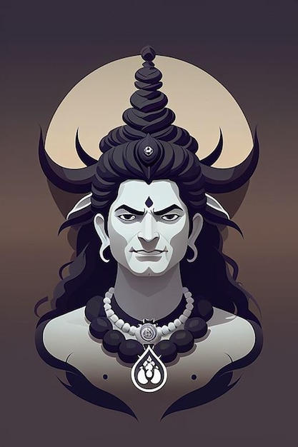 Foto icona del signore shiva maha shivaratri 2024 immagini