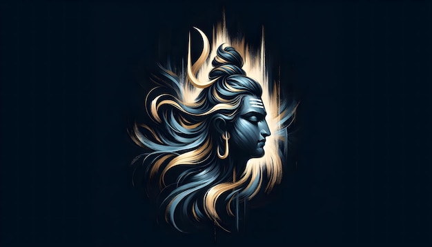 Lord shiva illustration