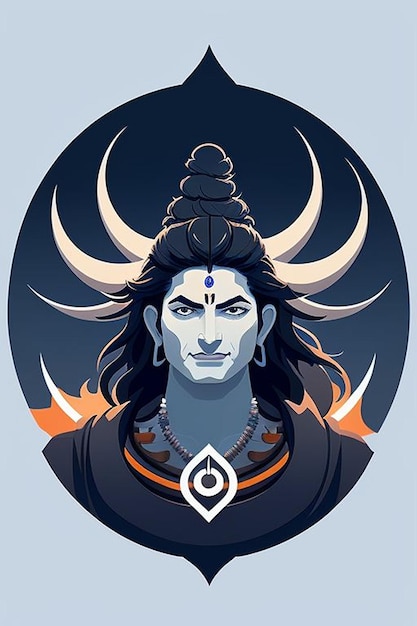Lord Shiva-pictogram Maha Shivaratri 2024 afbeeldingen