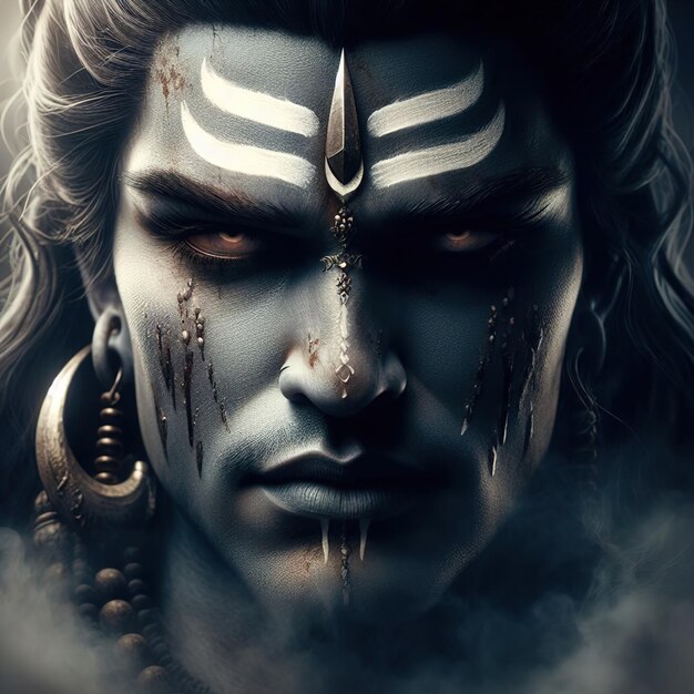 Lord shiva portrait