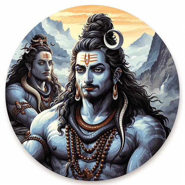 Lord shiva sticker