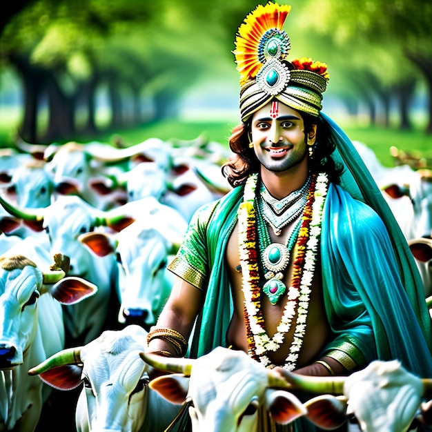 Lord Shree Krishna image background