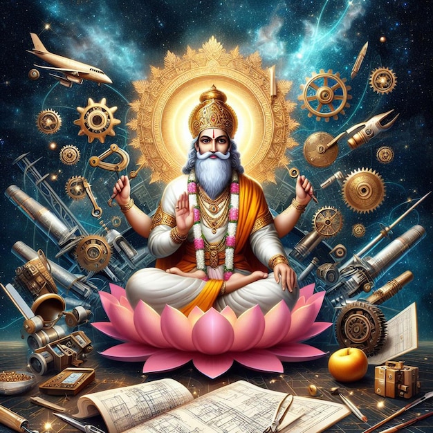 Photo lord vishwakarma image