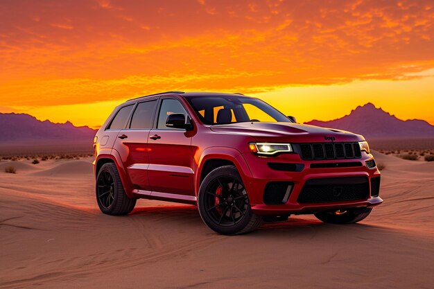 Photo los angeles california june 20 2023 jeep grand cherokee