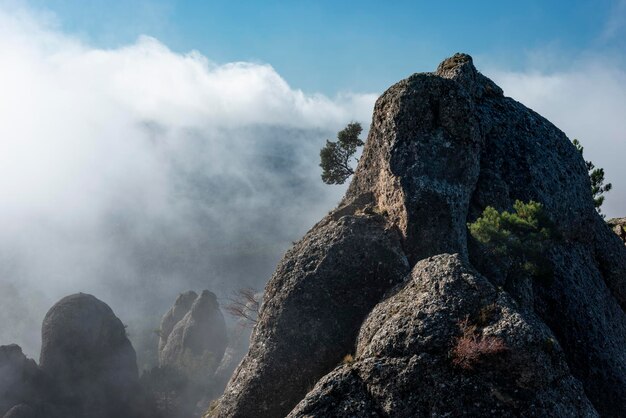 Photo los picarazos 1450 m rock formations sierra de alcaraz y del segura albacete castillala mancha spain