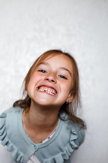 Loss of a baby tooth a child's smile is close