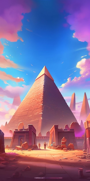 Lost ancient super advanced civilization building giza pyramids with super advanced technology