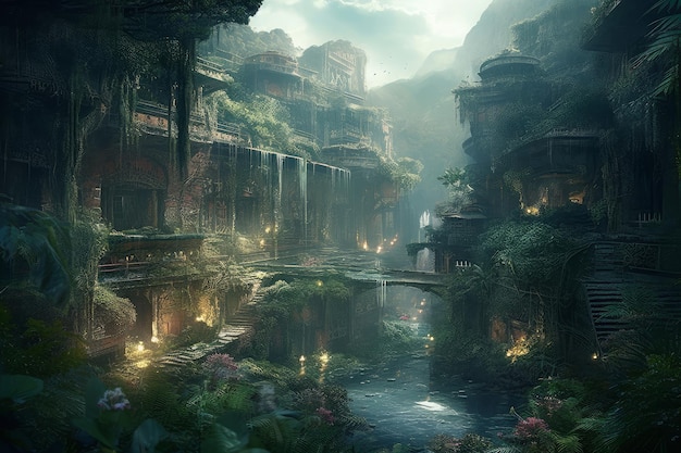 The lost city of the lost city