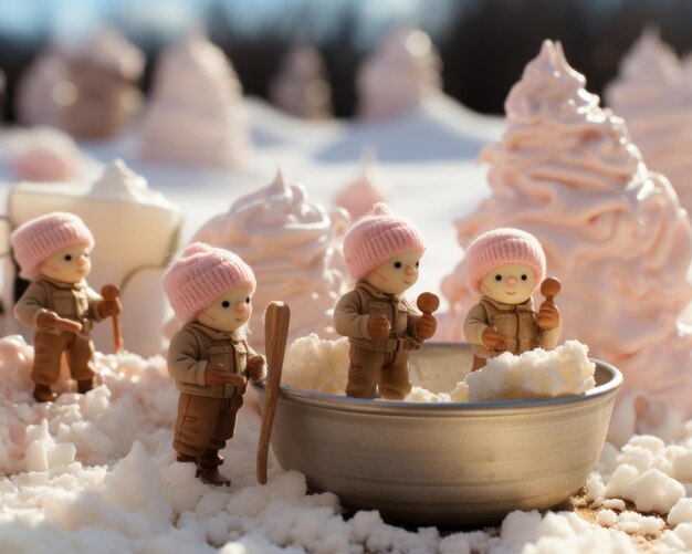 Premium Photo  Lost in Sweet Surrealism Exploring the Enchanting World 