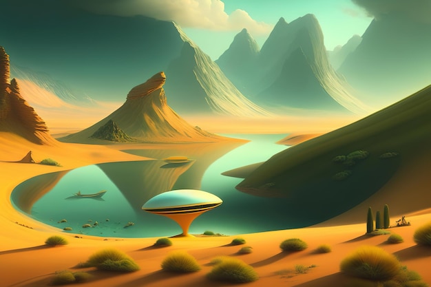 Lostplanet landscape