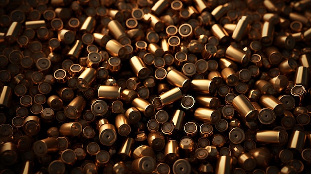 A lot of bullets