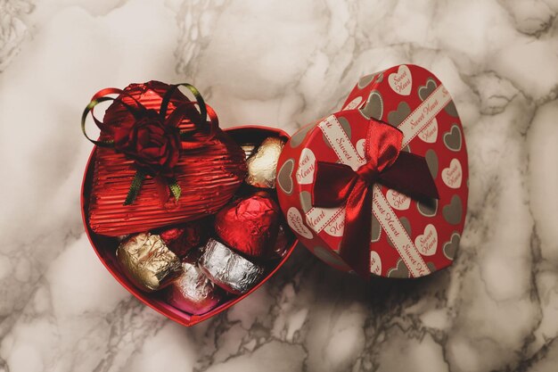 a lot of variety chocolate pralines