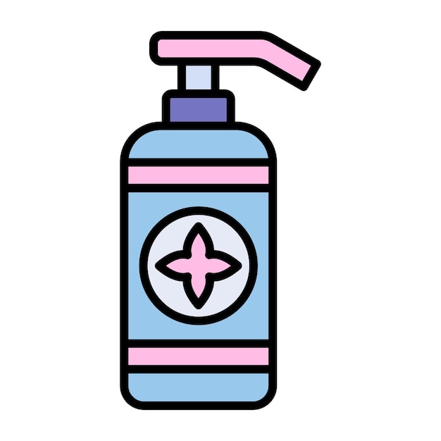 Lotion Flat Illustration