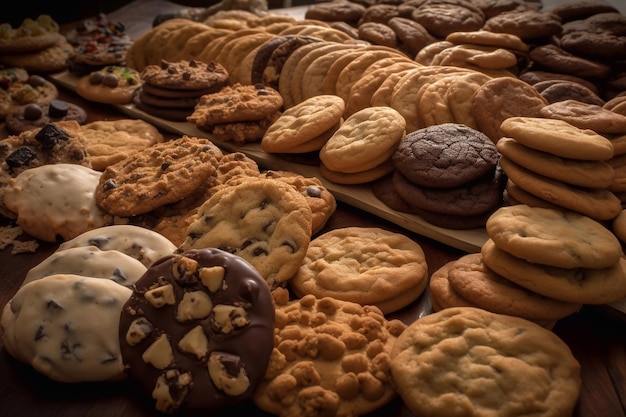 Lots of cookies AI Generated