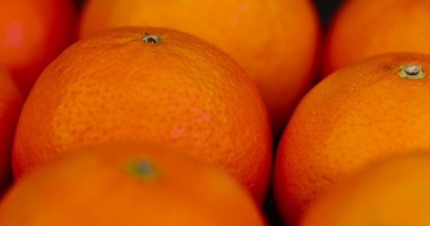 lots of juicy fresh tangerines