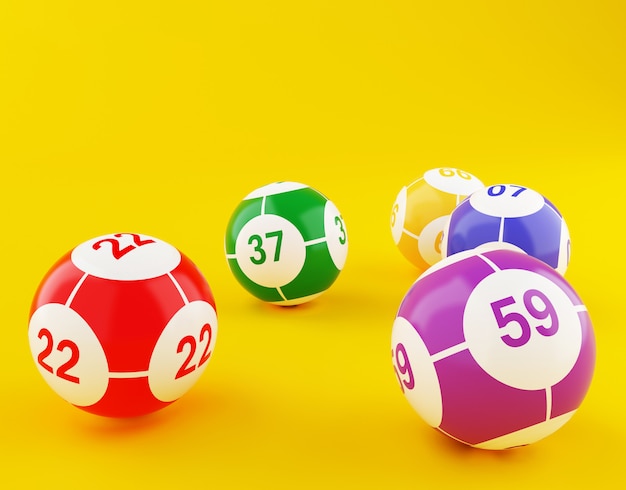 Lottery Bingo balls