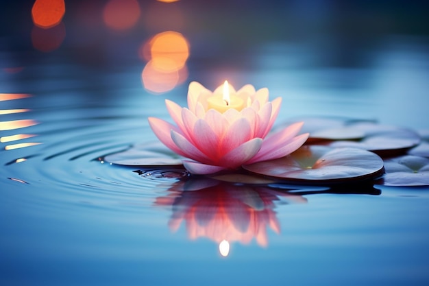 Lotus Blossom Tranquility 蓮花の写真