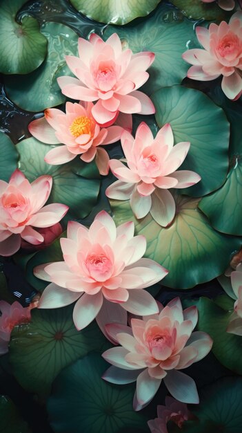 Lotus flower background