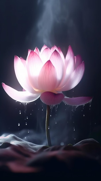 The lotus flower is the symbol of the lotus.