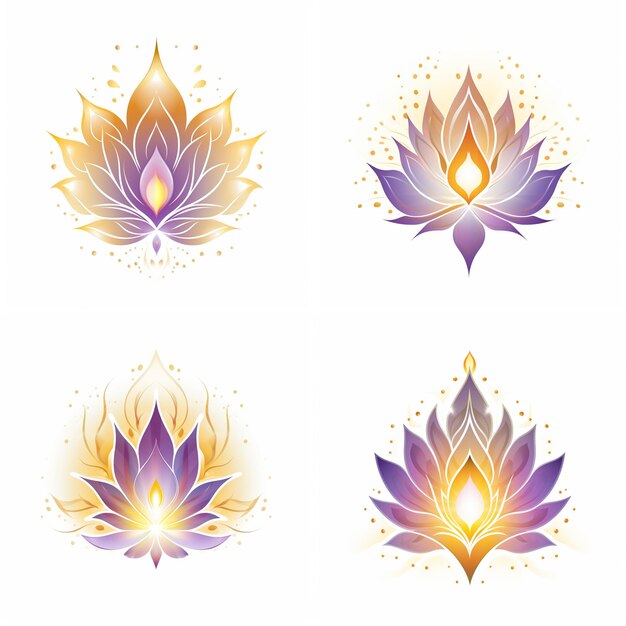 lotus flower vector