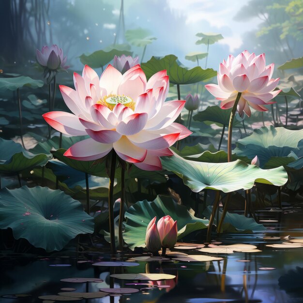 Lotus flower visual album full of beautiful and sacred moments