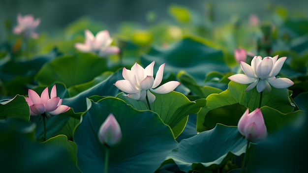 Photo lotus flower