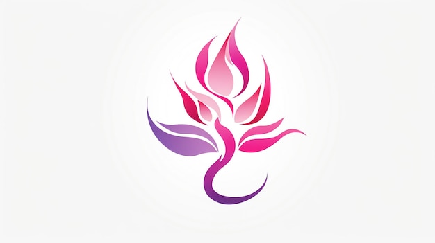 lotus icon water lily vector illustration for your design logo and concept Yoga peace flower si