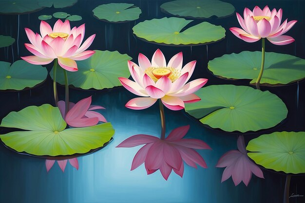 Lotus Reflections