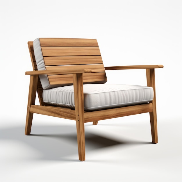 Loungestoelen van hout voor buiten