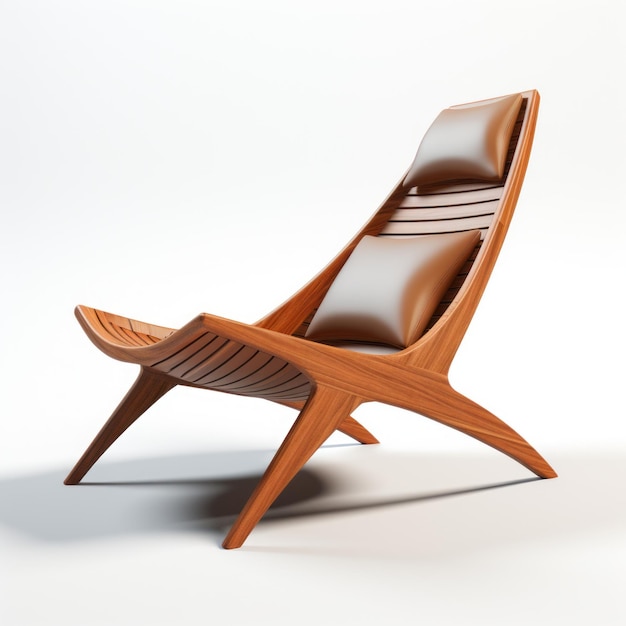 Loungestoelen van hout voor buiten