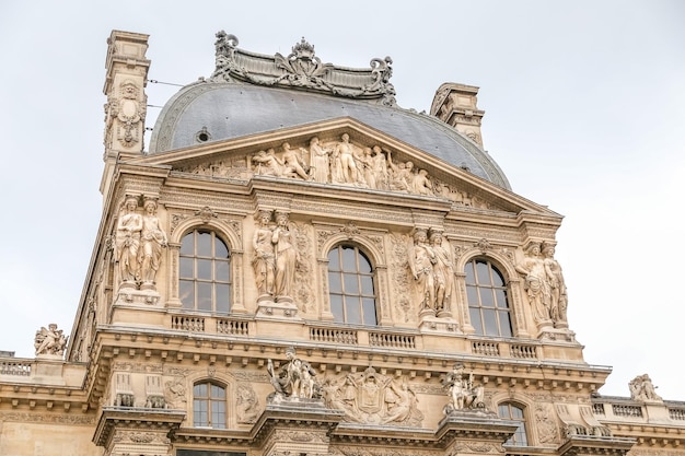 Louvre Museum in Paris City