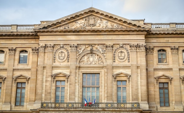 Louvre Museum in Paris City