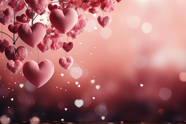 Love Background Heart Valentin
