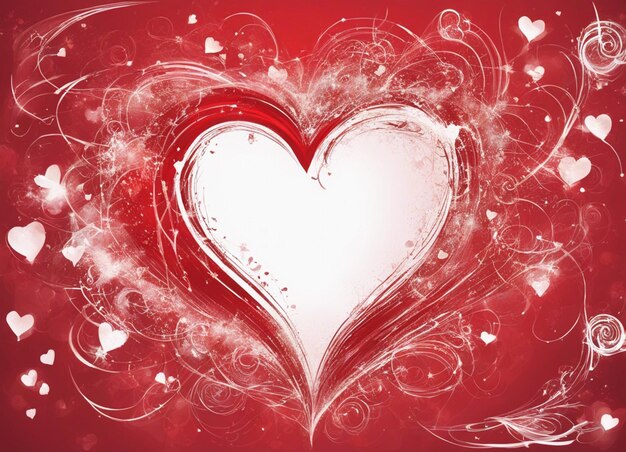 A love background red heart