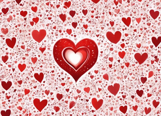 A love background red heart