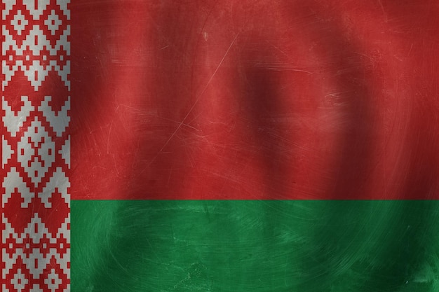 Love Belarus concept with belarusian flag