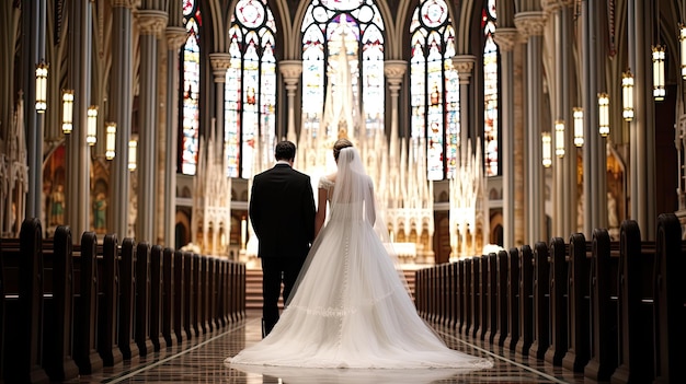 写真 カトリックの愛の結婚