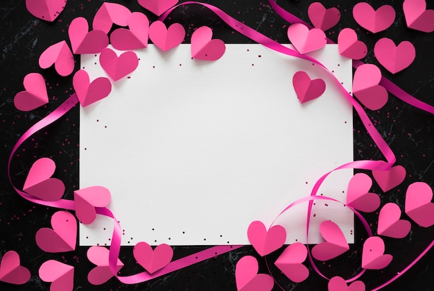 Love Decorated Greeting Cards Paper