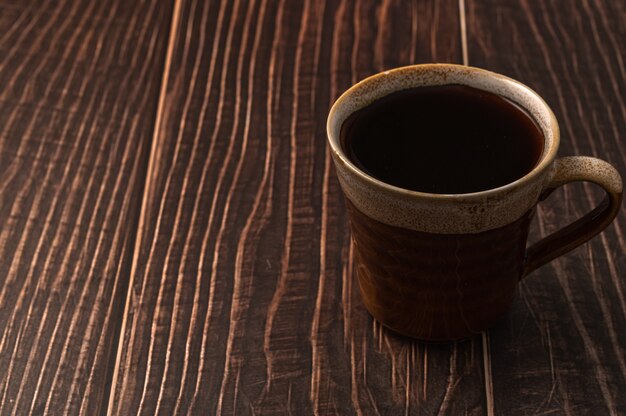 Love drinking coffee, coffee cups are on the table