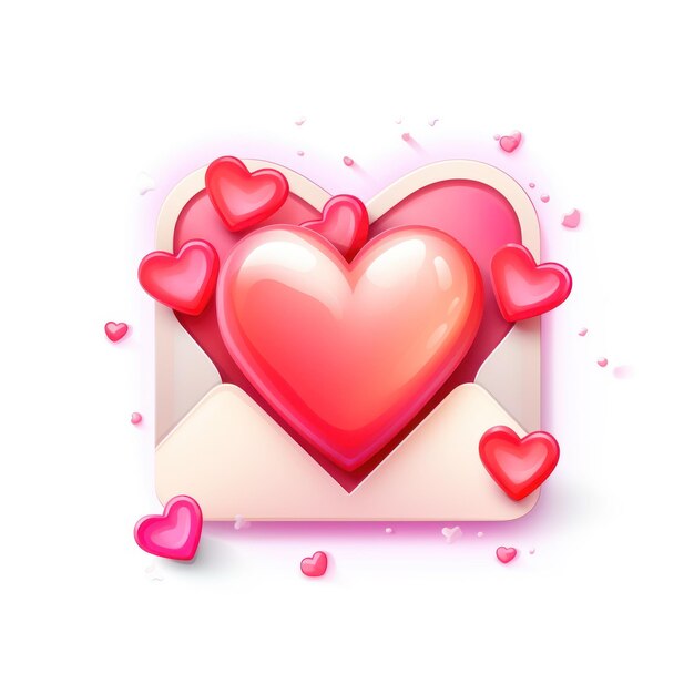 Photo love letters icon