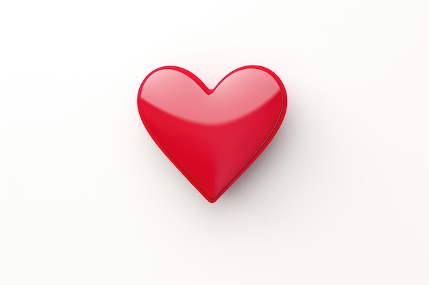 Love like heart shape hole on location map pointer pin